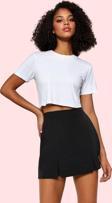 Kadın Finike Dokuma Şort Etek Yüksek Bel Kısa Boy Dar Paça Casual Günlük Stil Modern Tasarım