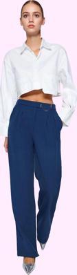 Kadın Regular Pantolon Finike Dokuma Kumaş Casual Stil Rahat Kesim Yaz Aylarının Vazgeçilmezi