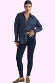 Kadın Yüksek Bel Regular Boy Skinny Jegging Denim Stretch Kumaş Günlük Kombinler Hafta Sonu