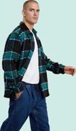 Kadın Unisex Kışlık Kareli Oversize Dokuma Gömlek Ceket Günlük Kombinler Dayanıklı Malzeme