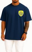 Oversize All Nasr Fc Saudi Cep Tasarımlı Unisex T-Shirt