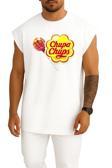Oversize Chupa Chups Göğüs Tasarımlı Unisex Spor Atlet