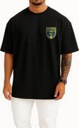 Oversize Al-Taawoun Saudi Football Club Cep Tasarımlı Unisex T-Shirt