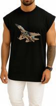 Oversize Sukhoi Su-30 Göğüs Tasarımlı Unisex Spor Atlet