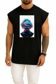 Oversize Albert Einstein Kütle-Enerji Eşdeğerliği Göğüs Tasarımlı Unisex Spor Atlet