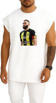 Oversize Karim Benzema Al Ittihad Saudi Göğüs Tasarımlı Unisex Spor Atlet
