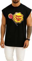 Oversize Chupa Chups Göğüs Tasarımlı Unisex Spor Atlet