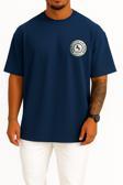 Oversize Al-Ettifaq Club Fc Cep Tasarımlı Unisex T-Shirt