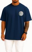 Oversize Al-Ettifaq Club Fc Cep Tasarımlı Unisex T-Shirt