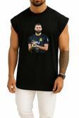 Oversize Karim Benzema Al Ittihad Göğüs Tasarımlı Unisex Spor Atlet