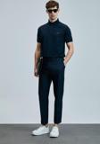 Lufian Erkek Luna Smart Polo T-Shirt 111040228 Lacivert