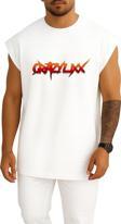 Oversize Logo Crazy Lixx Music Glam Metal Hard Göğüs Tasarımlı Unisex Spor Atlet