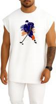 Oversize Ice Hockey Hockey Sticks Hockey Puck Göğüs Tasarımlı Unisex Spor Atlet