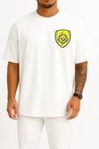 Oversize All Nasr Fc Saudi Cep Tasarımlı Unisex T-Shirt