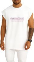Oversize Logo 2017 Coachella Valley Music Göğüs Tasarımlı Unisex Spor Atlet