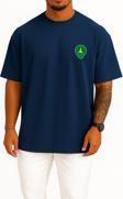 Oversize Khaleej Fc Saudi Cep Tasarımlı Unisex T-Shirt
