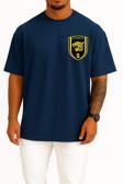 Oversize Al-Ittihad Club Cep Tasarımlı Unisex T-Shirt