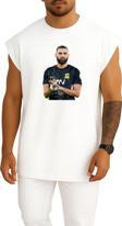 Oversize Karim Benzema Al Ittihad Göğüs Tasarımlı Unisex Spor Atlet