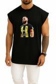 Oversize Karim Benzema Al Ittihad Saudi Göğüs Tasarımlı Unisex Spor Atlet