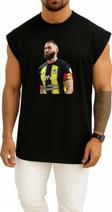 Oversize Karim Benzema Al Ittihad Saudi Göğüs Tasarımlı Unisex Spor Atlet