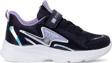 Ayakkabı Fuarı Elit Asmax513 Filet Kız Çocuk Klasik Sneaker Siyah - Lila