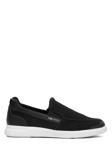 King Paolo King Paolo F1182 Loafer Krakers Erkek Memory Foam Casual Ayakkabı Siyah