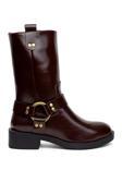 Ayakkabı Fuarı Fuar Hk24K.256-8803C Kadın Klasik Bot Bordo