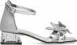 Ayakkabı Fuarı Elit Br-F-150-25Y Filet Kız Çocuk Abiye Ayakkabı Gümüş