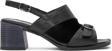 Venüs 2510912Y Kadın Hakiki Deri Topuklu Sandalet Siyah