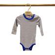 Tiffany Baby Organik Theme Uzun Kol Çizgili Body 89011
