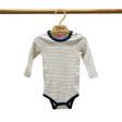 Tiffany Baby Organik Theme Uzun Kol Çizgili Body 89011