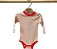 Tiffany Baby Organik Theme Uzun Kol Çizgili Body 89011