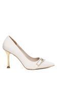 Miss Park Moda Pm450 K409-2 Kadın Abiye Ayakkabı Ten