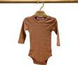 Tiffany Baby Organik Theme Uzun Kol Çıtçıtlı Body 88011