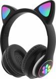 Rosepremium Sevimli Kedi Kulaklı Led Işıklı Kablosuz Kulaküstü Bluetooth Kulaklık Stn-28