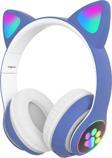 Rosepremium Sevimli Kedi Kulaklı Led Işıklı Kablosuz Kulaküstü Bluetooth Kulaklık Stn-28