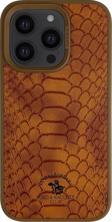 Mn6 Santa Barbara Polo Knight-İphone 14 Pro Kilif.Yılan Derisi Tasarımı.İphone 14 Pro Deri Kılıf