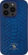 Mn6 Santa Barbara Polo Knight-İphone 14 Pro Kilif.Yılan Derisi Tasarımı.İphone 14 Pro Deri Kılıf