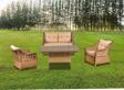 Rattani Sirius Model 2+1+1 Masa Hediye Rattan Bahçe Ve Balkon Takımı