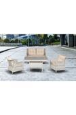 Rattani Sirius Model 2+1+1 Masa Hediye Rattan Bahçe Ve Balkon Takımı