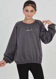 Toontoy Kız Çocuk Pretty Baskılı Sweatshirt