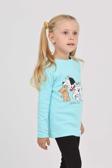 Toontoy Kız Çocuk Köpekli Ayı Baskılı Sweatshirt