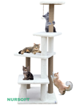 Premium Tırmalama Tahtası Çok Katlı Uzun Boy Büyük Boy Kedi Koltuk Tırmalama Koruyucu