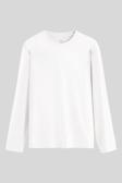 Beyaz Standart Fit Basic O Yaka Erkek Sweatshirt - 87997