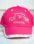 1/3 YAŞ FUN TIME KIZ ÇOCUK KEP (48-50 CM) Fuşya