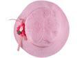6-12 YAŞ KIZ MERSERİZE FÖTR ŞAPKA-52CM Pembe