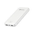 CROCUS PORTABLE TWO 10.000 MAH 2 USB LED GÖSTERGELİ POWERBANK BEYAZ