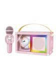 Taşınabilir RGB Işılı Sevimli Figürlü Mikrofonlu Karaoke Bluetooth Hoparlör