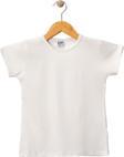 KISA KOL BASIC KIZ TSHIRT Ekru