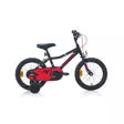 Carraro Red Eagle 16 jant (Mat Siyah, Kırmızı) Vitessiz Çocuk Bisikleti